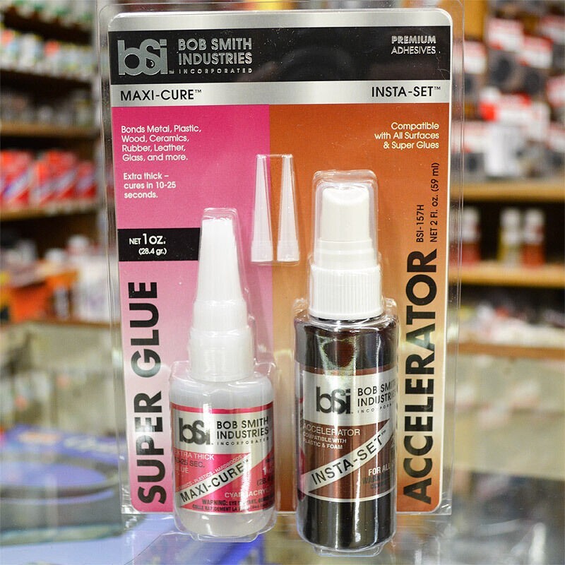 Bob Smith Industries – MAXI-CURE / INSTA SET COMBO PACK 1 fl + 2 fl oz (BSI157H)