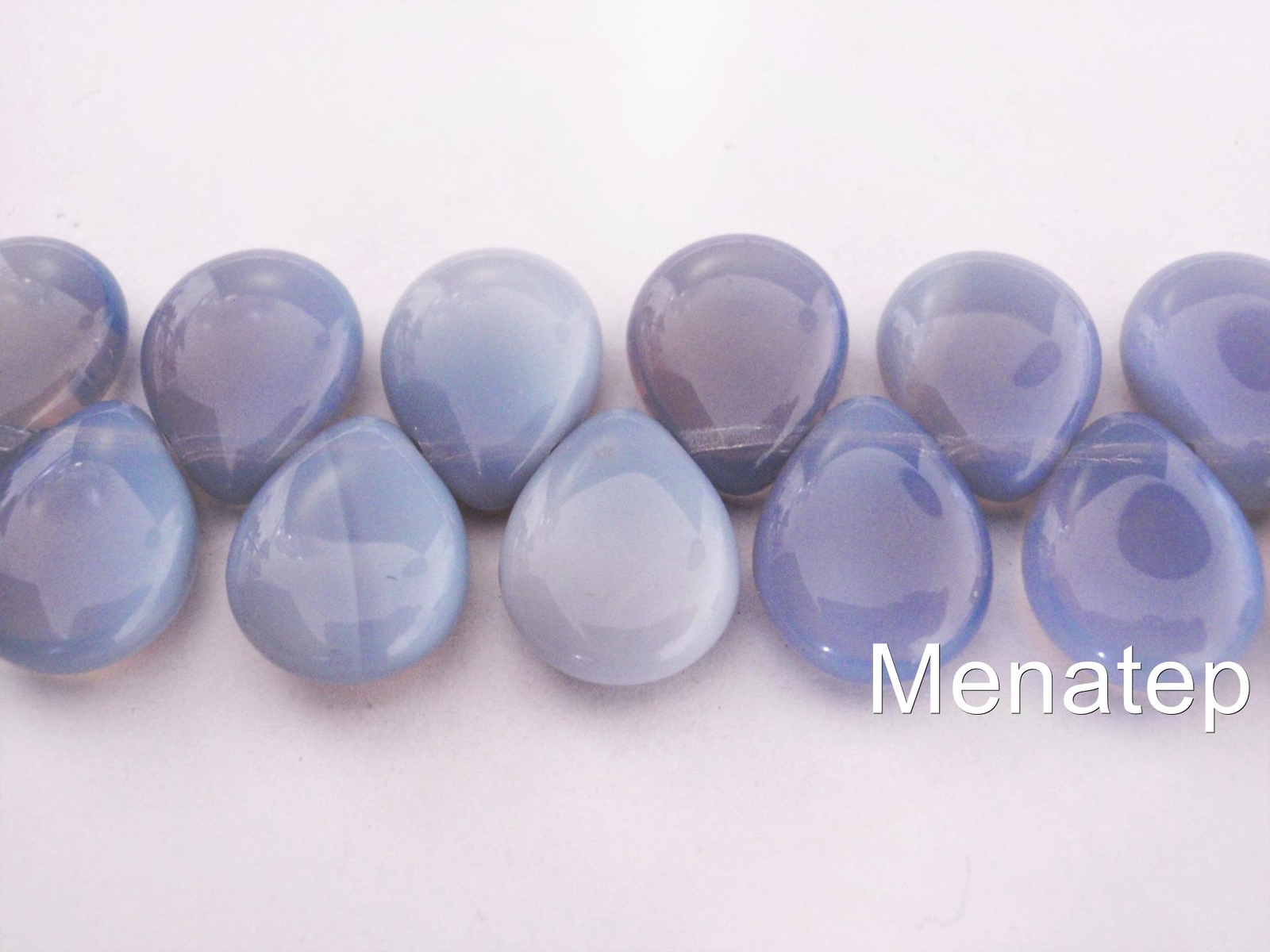 6 12 x 16 mm Pear Shaped Drops : Milky Alexandrite