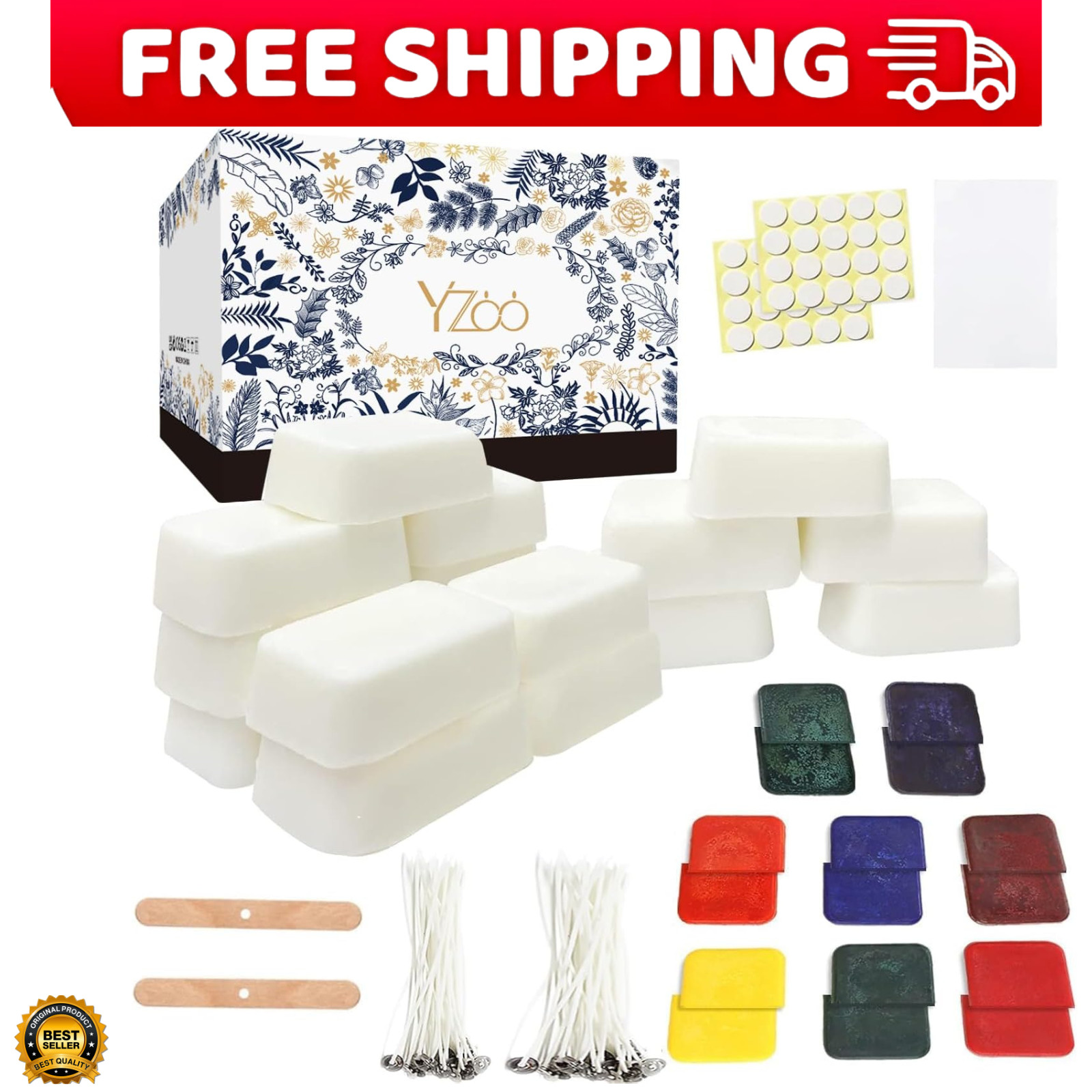Candle Making Kit for Adults Candle Making Supplies Soy Wax Candle Making K
