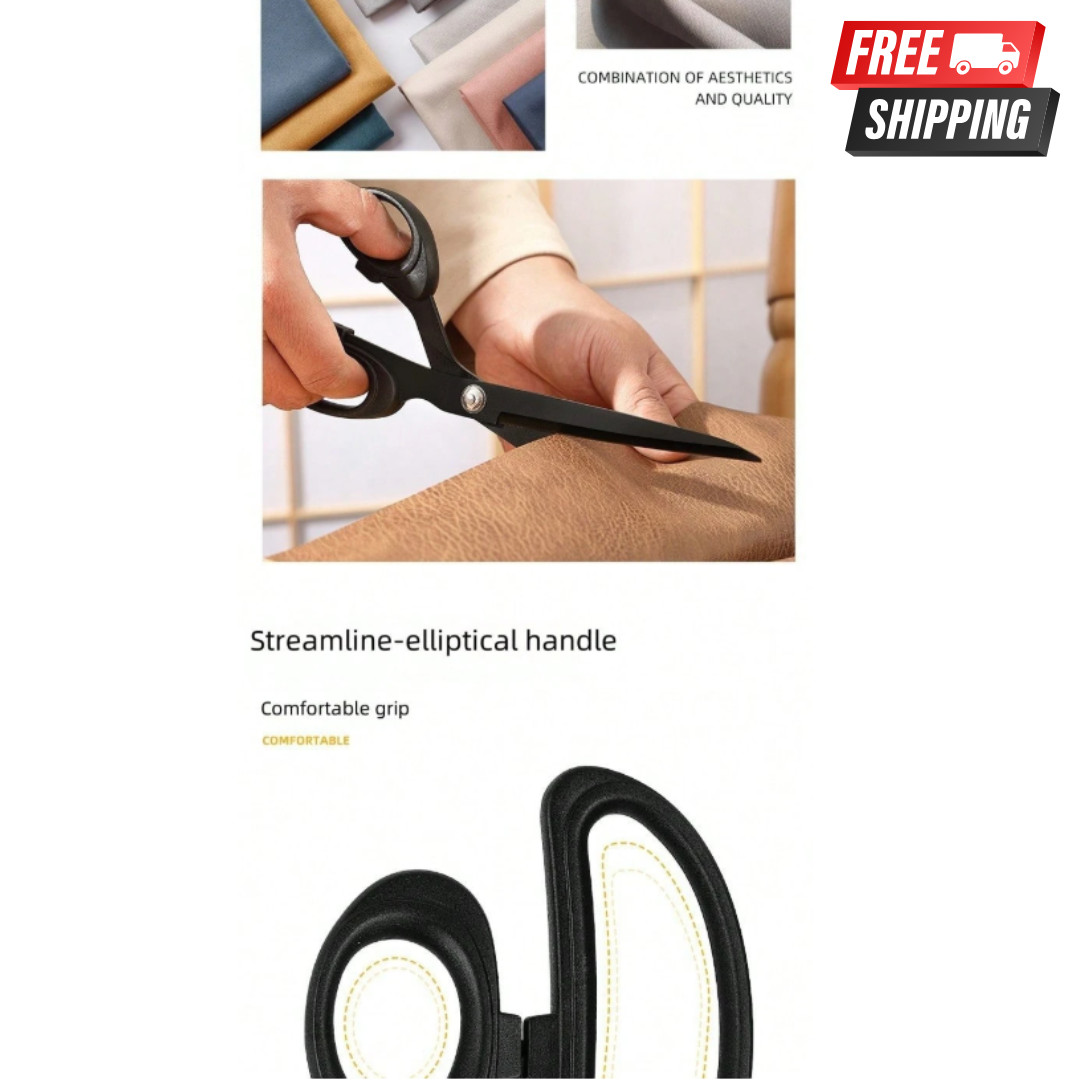 Premium Fabric Scissors Professional 8.5 Inch Heavy Duty Leather Sewing Shears
