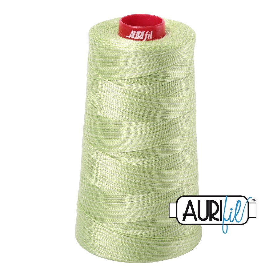 Spring Green – Variegated 3320 | 12wt Cone 1750M / 1914Y | Aurifil