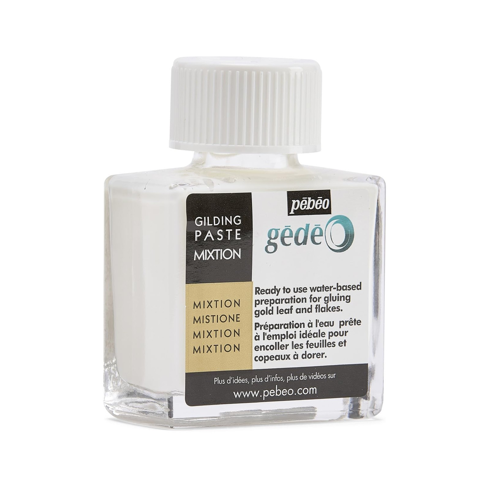 766544 Gedeo Gilding Art Paint Paste 2.53 Fl Oz pack Of 1 Gold