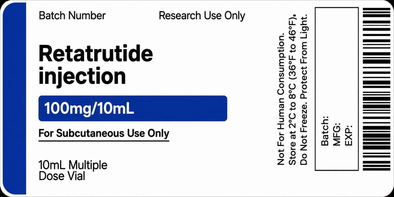 20 Custom Peptide Labels. Made to order!! FREE SHIPPING!!!