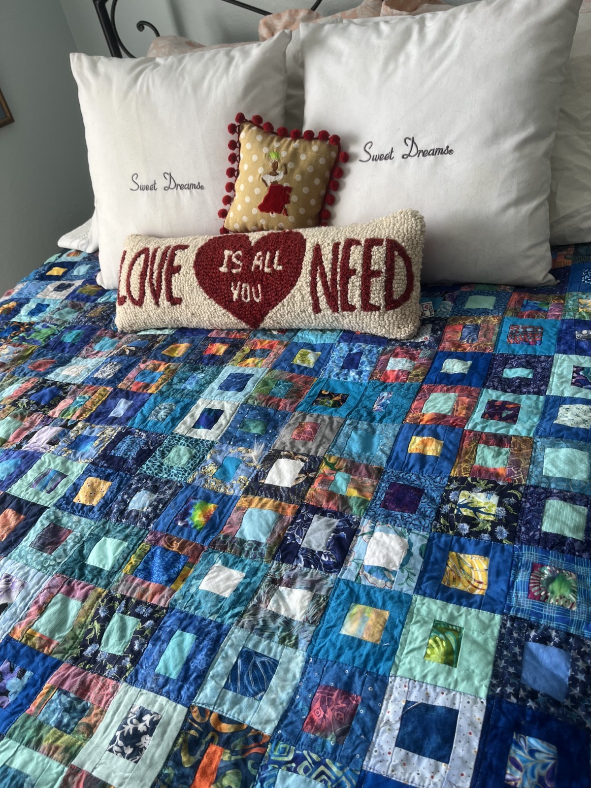 Handmade 100% Cotton Patchwork Quilt King Size