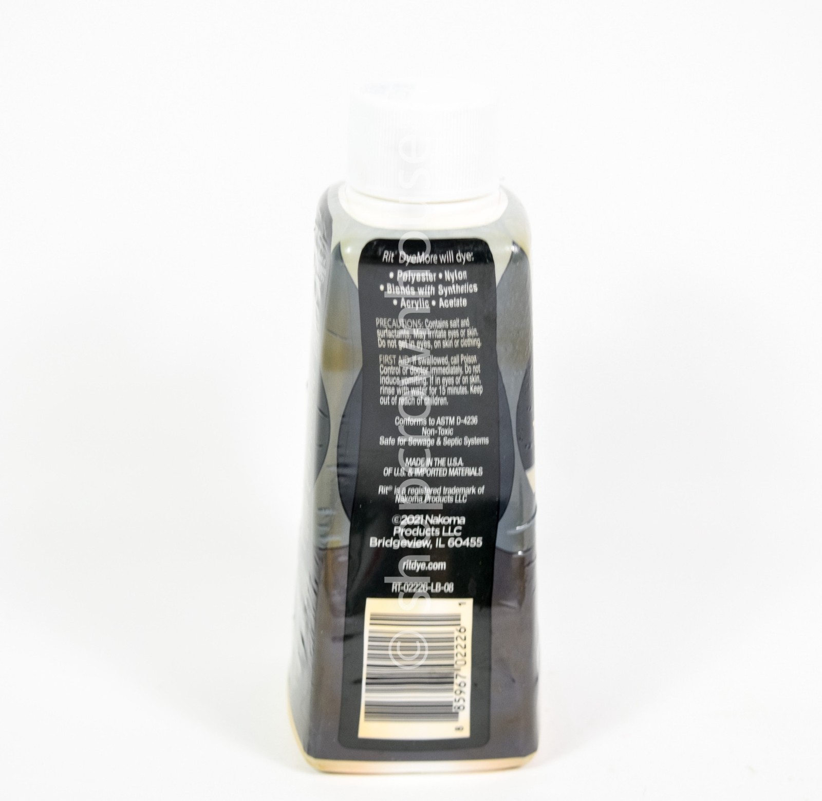 3 Rit DyeMore Synthetic Fiber Liquid Dye 7 fl oz – GRAPHITE