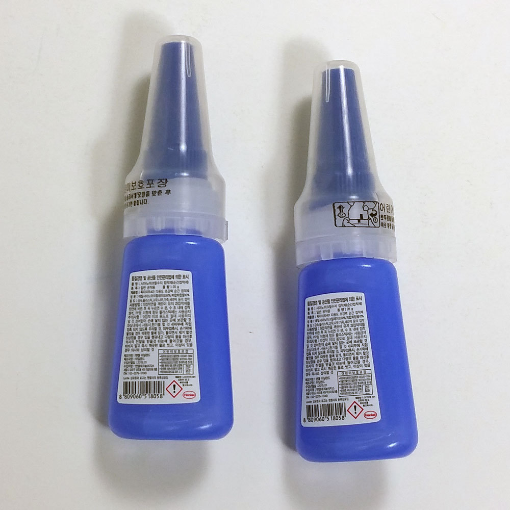 25pcs Loctite 401 Henkel Instant Adhesive Multi-Purpose Super Strong glue korea