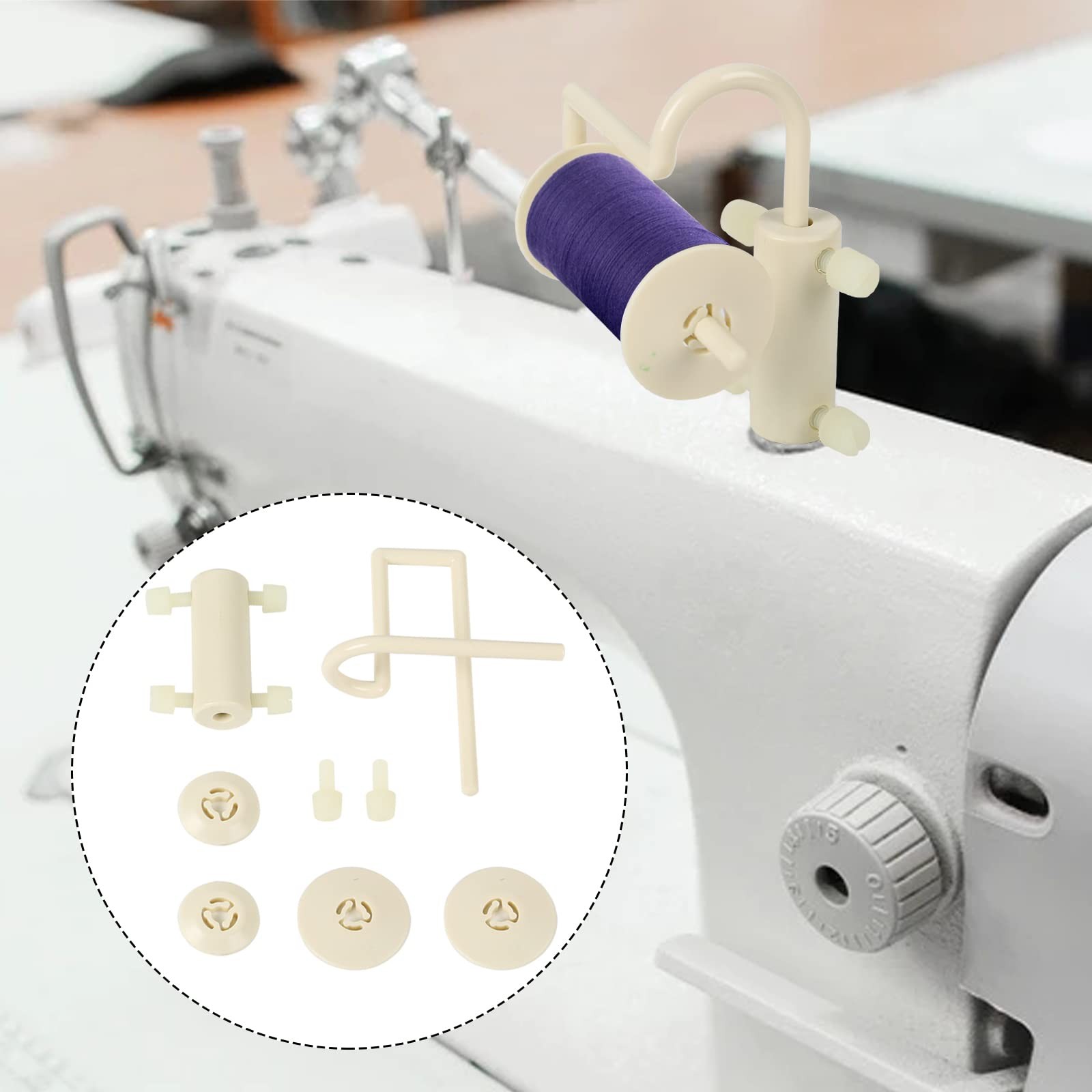 Thread Holders for Spools Stand Spool Pin Adapter Sewing Pink