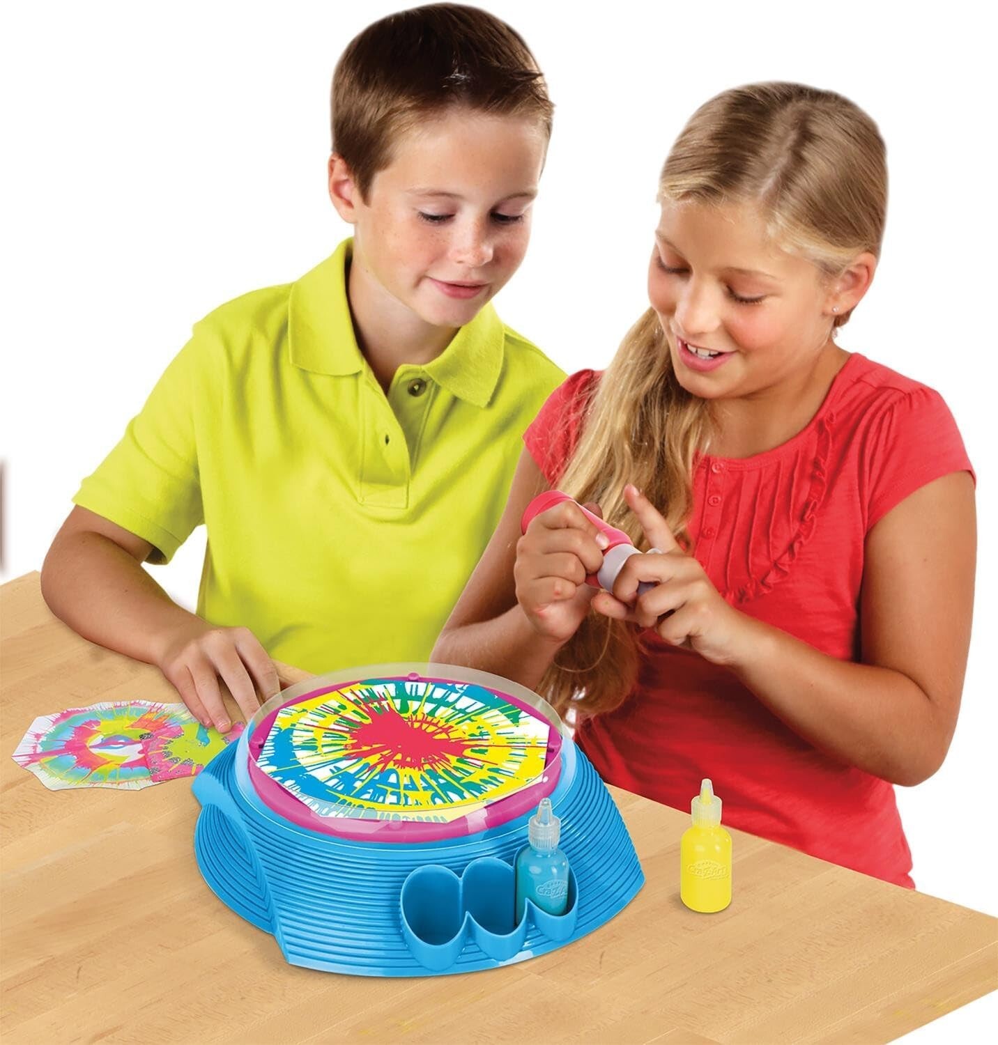 Scented Spinning Art Machine – Create Fun Patterns with Non-Toxic Paint