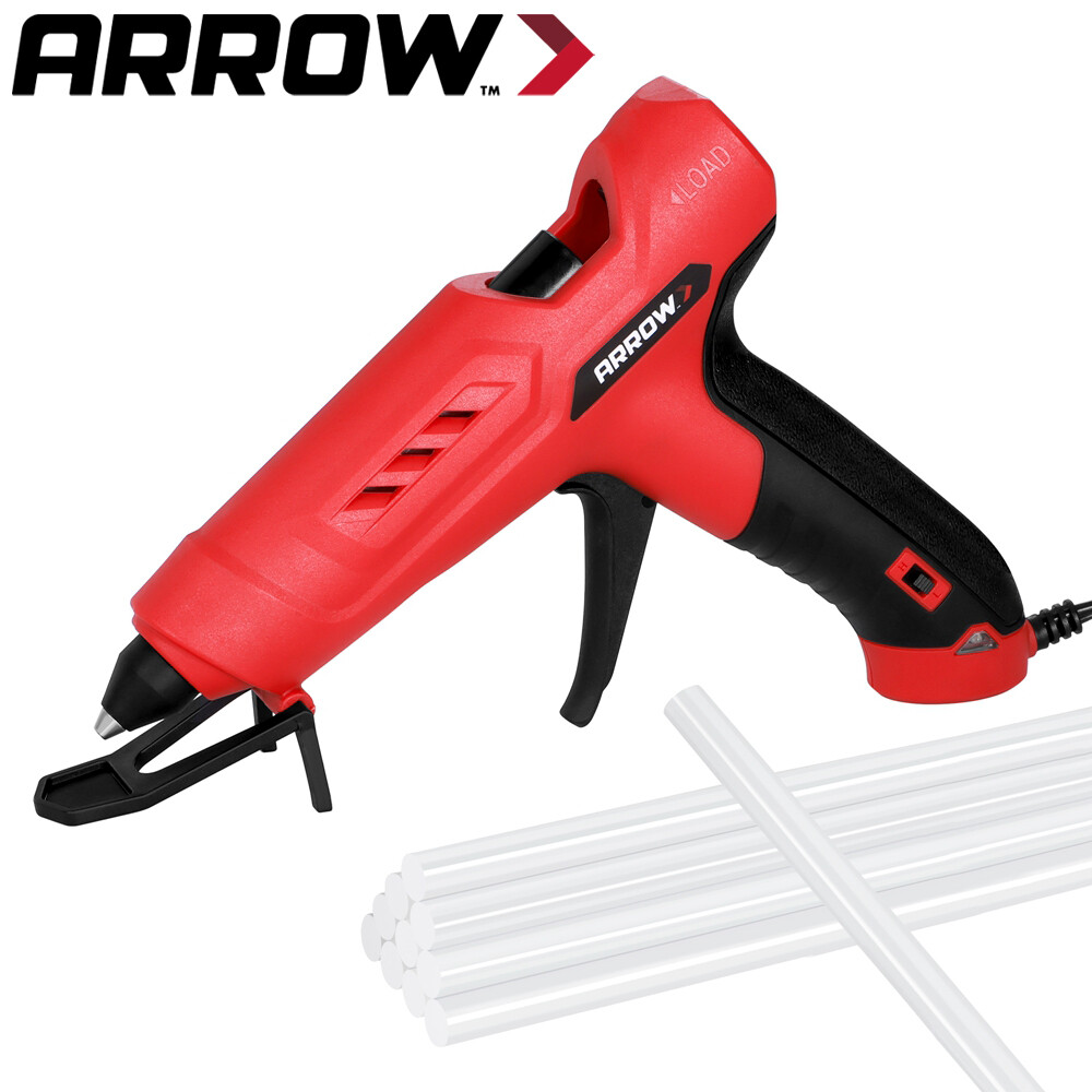 Arrow Heavy Duty Hot Glue Gun Kits w/12PC Glue Gun Sticks High/Low Temp Glue Gun