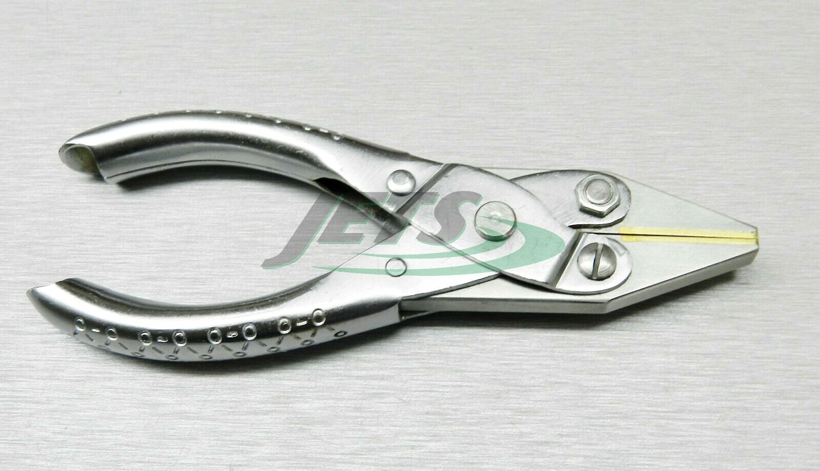 Brass Jaw Parallel Flat Nose Pliers 125mm Non Marring Jaws for Jewelry Crafts