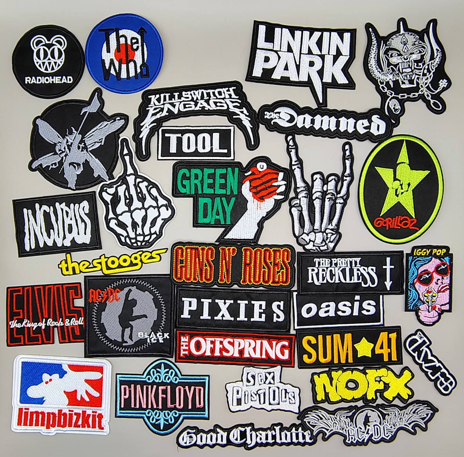Heavy Metal Punk Rock Music Band Embroidered Patches Iron On YOU PICK -NEW ITEMS