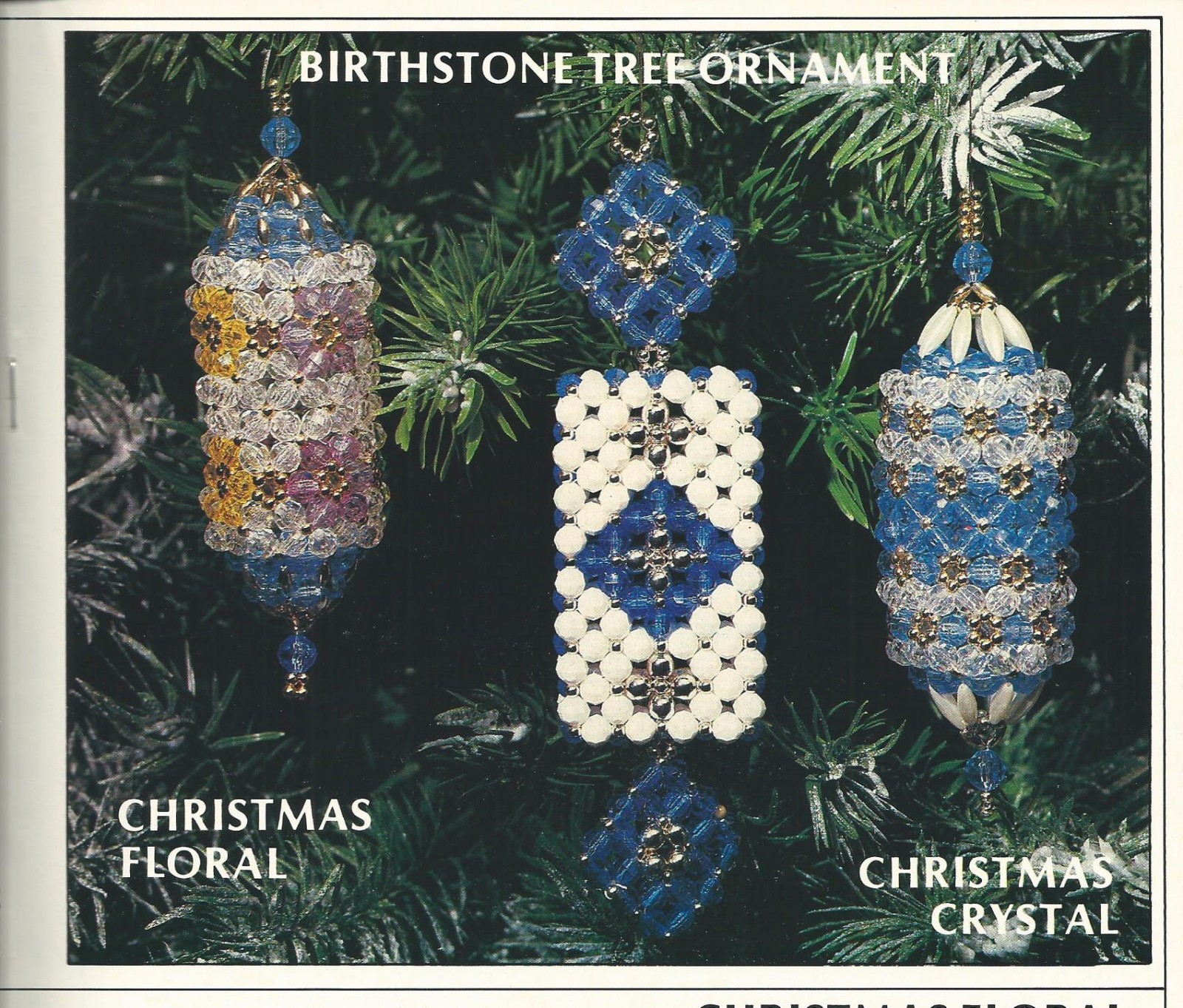 Beads & Baubles for the Holidays Virginia Jordan Vintage Instruction Book NEW
