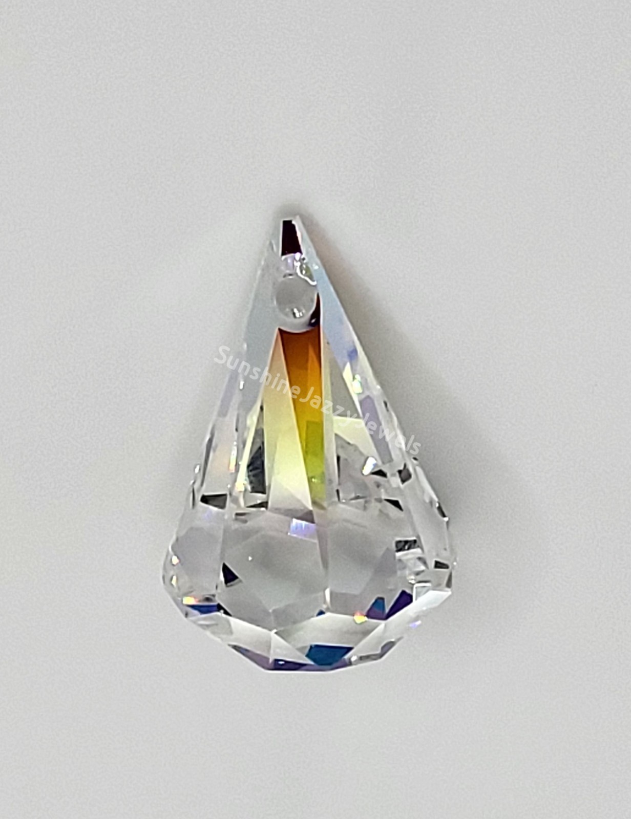 Swarovski Crystal Clear AB Xirius Raindrop 6022 Pendant; 14mm or 24mm