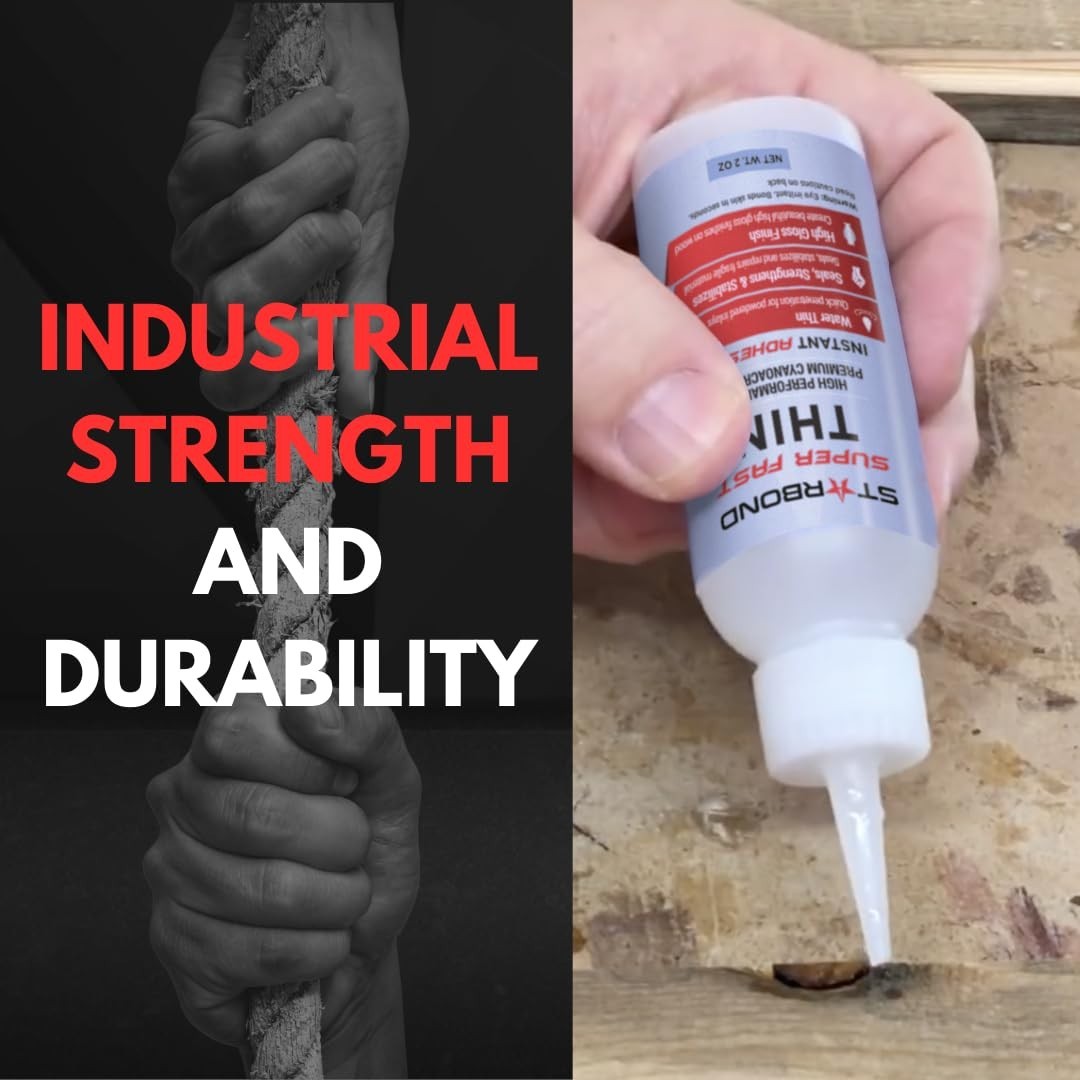 Ethyl Cyanoacrylate Super Glue – 16 oz. Refill Kit