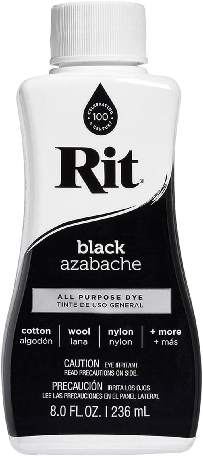 88150 All Purpose Liquid Dye, Black, 8 Fl Oz