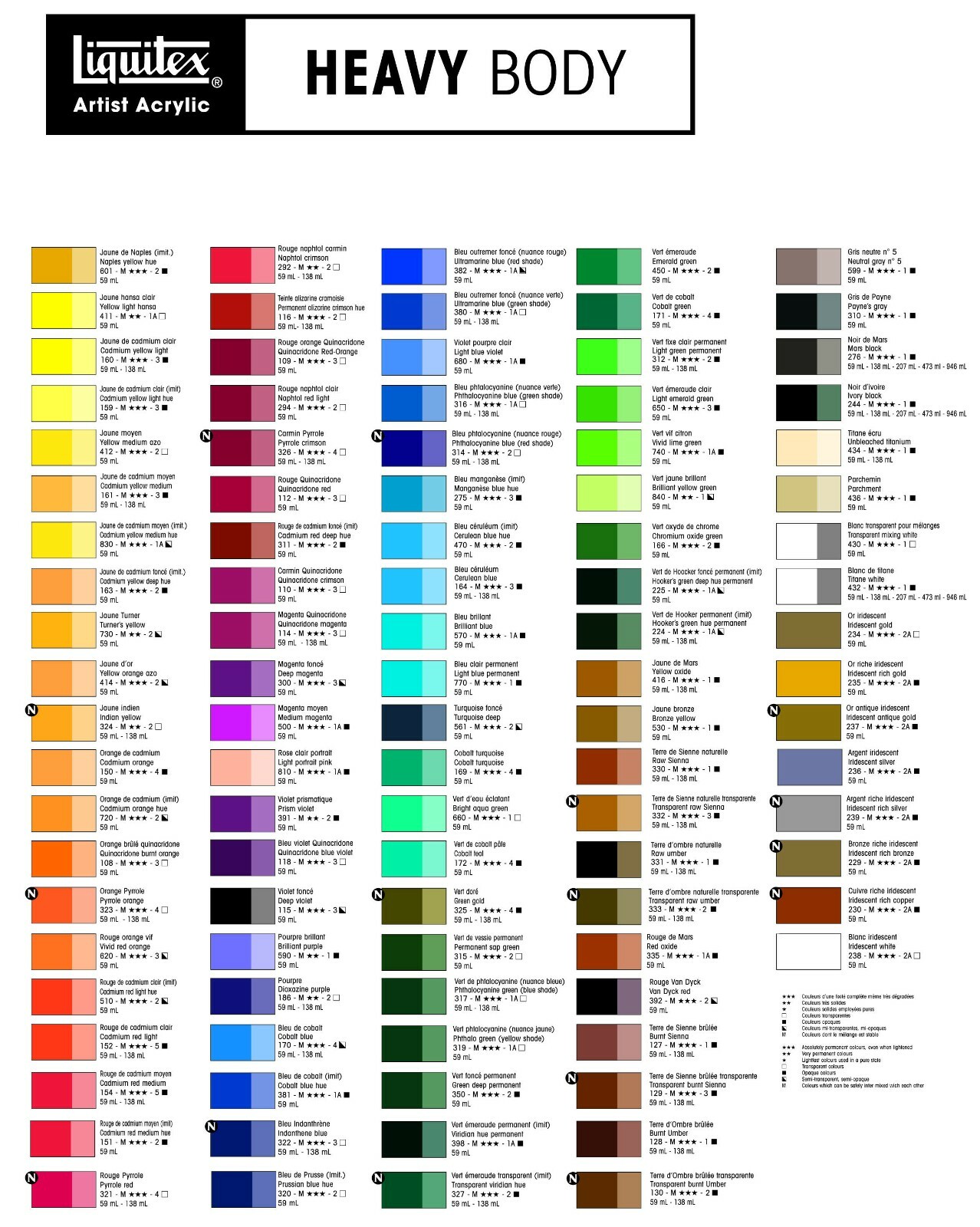 Liquitex Heavy Bodied Acrylic 2oz Paints Discounted – Flat Rate Shipping