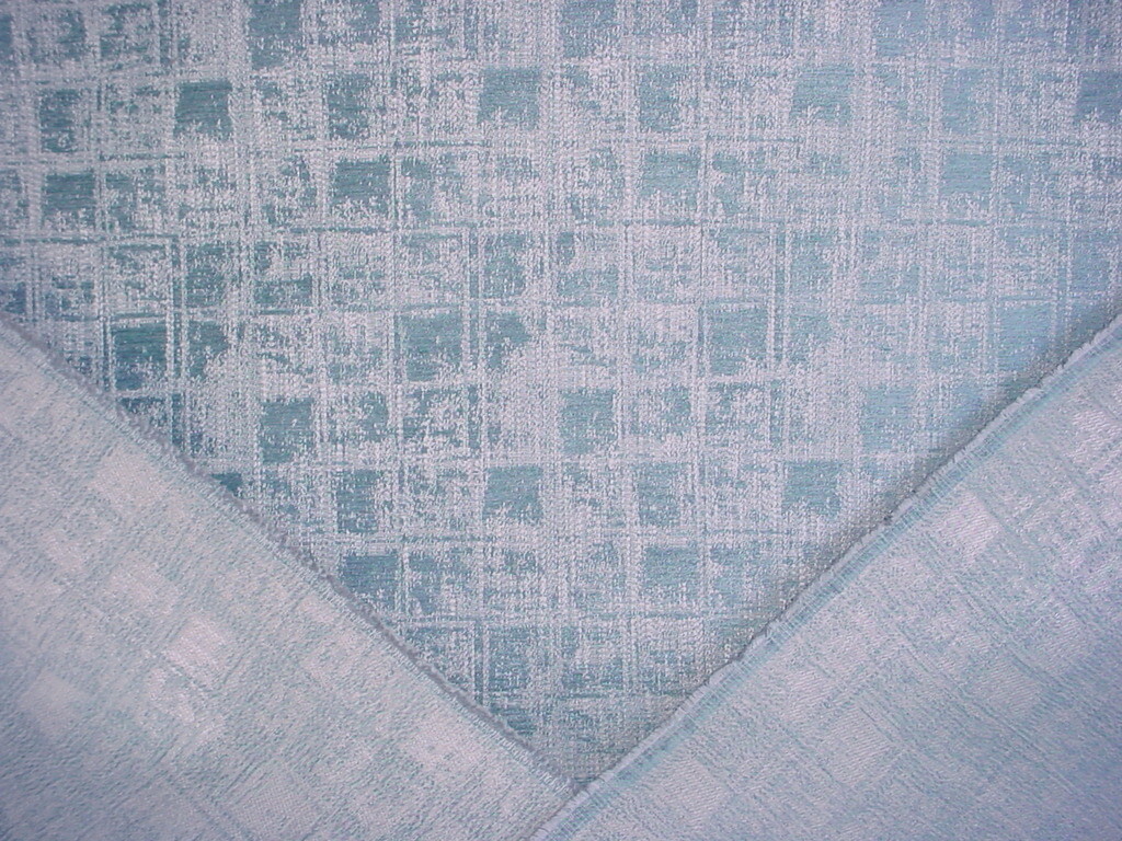 13-7/8Y Kravet Couture 35423 Sumi Reef Aqua Blue Chenille Upholstery Fabric