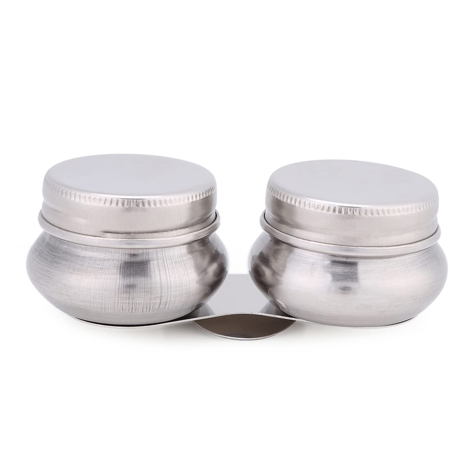 Steel Turpentine Linseed Oil Solvent Cup Paint Cup,Stainless Steel Large Doub…