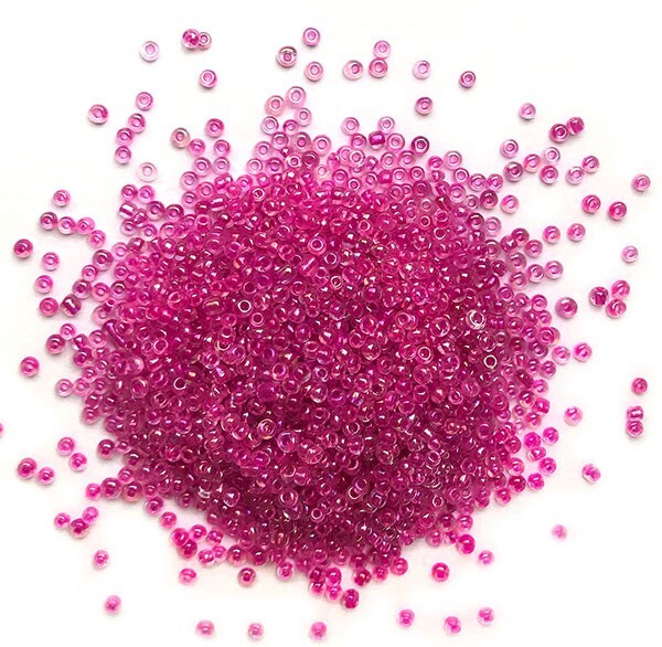 Wholesale Bulk Lot 11/0 2mm Glass Seed Beads – 4800 grams – 10 LBS – 24 Colors
