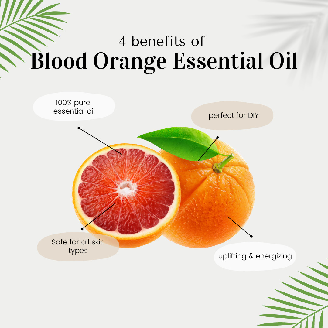 Bulk 8 fl oz Blood Orange Essential Oil Pure Natural in Aluminum Bottle