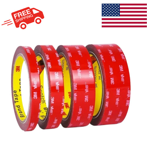3M VHB Double Sided Tape Heavy Duty Mounting Tape for Car, Home and Office