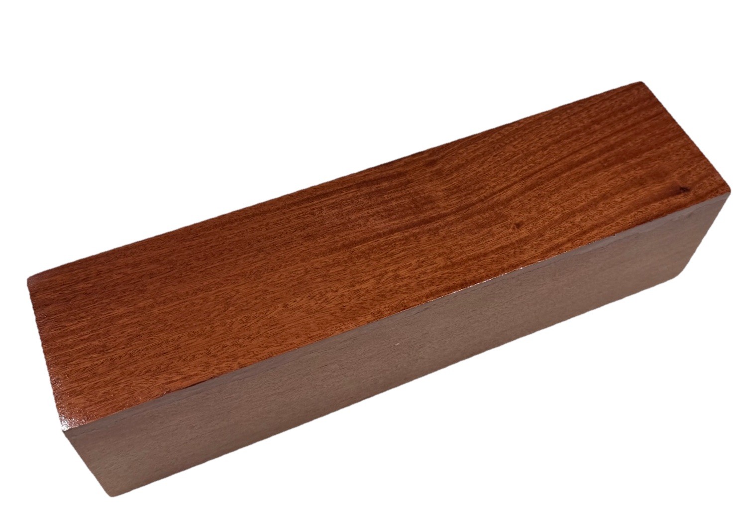 Figured Argentine Sandalwood (M. peruiferu) 3″ x 3″ x 12″ (k39) Dried