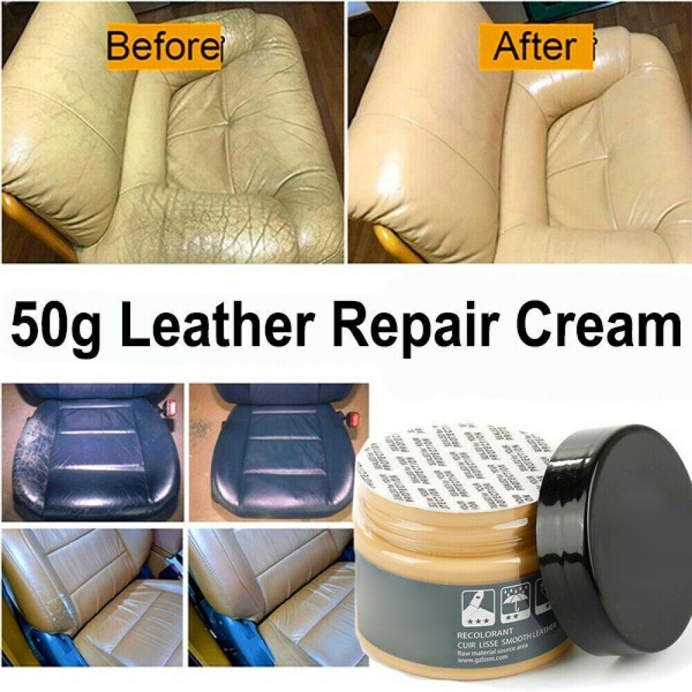Best Advanced Leather Repair Kit Filler Vinyl DIY Car Seat Patch Sofa Rip Holes