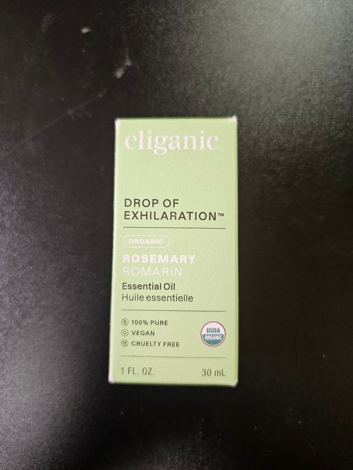 Cliganic Organic Rosemary Essential Oil 1 fl oz 30mL 100% Pure Vegan