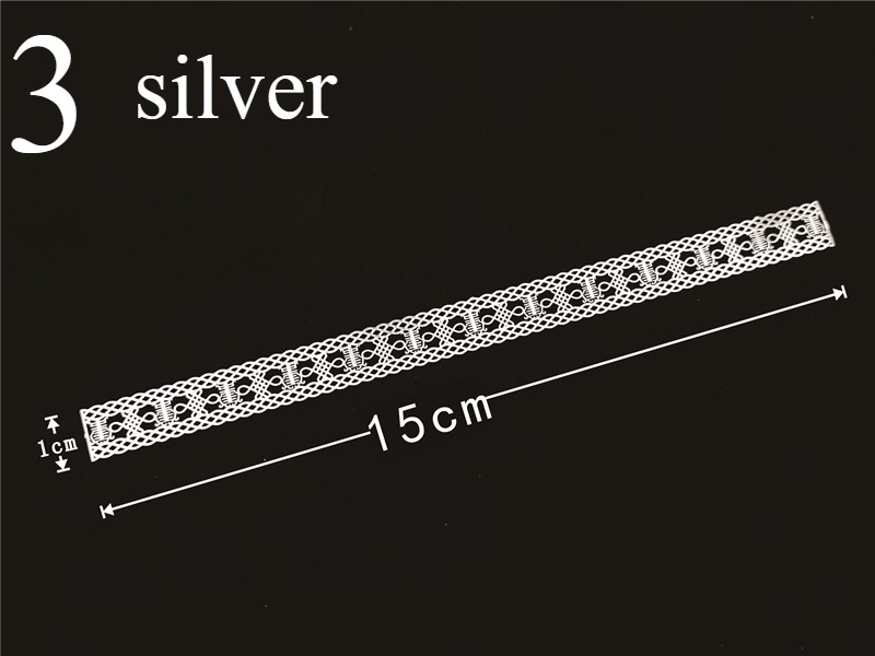 5pcs DIY Metal Alloy Pieces for Dolls Materials Hollow Out Metal Trimming Crafts