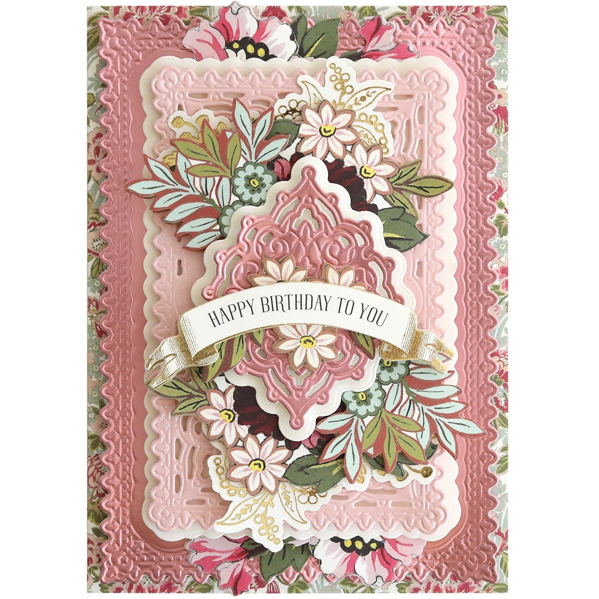 Anna Griffin Jasmine Concentric Dies, Graceful Layered Designs You Will Love