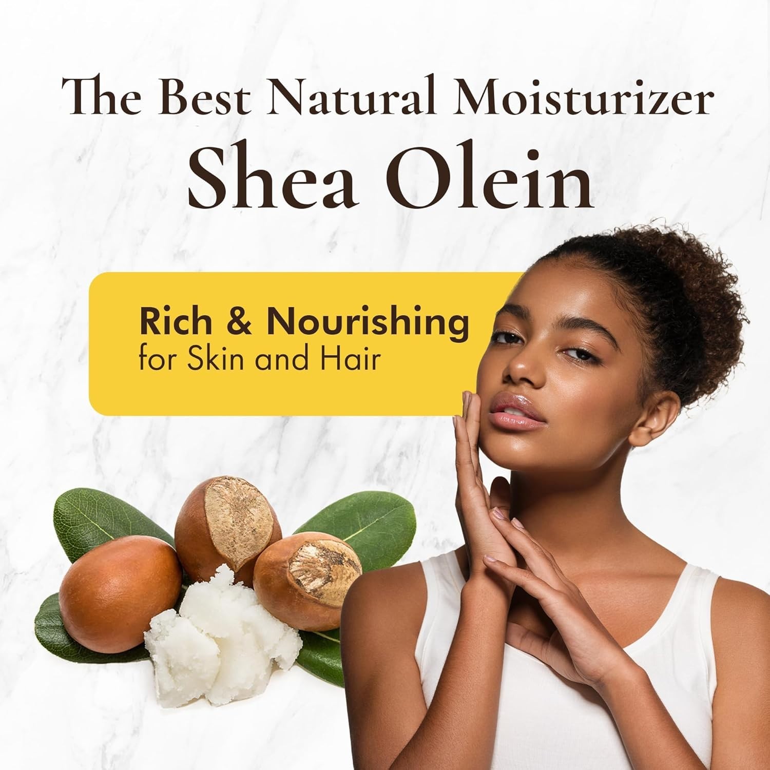 HalalEveryDay Shea Olein 100% Pure Natural Shea Oil 16oz Bottle Pack of 2