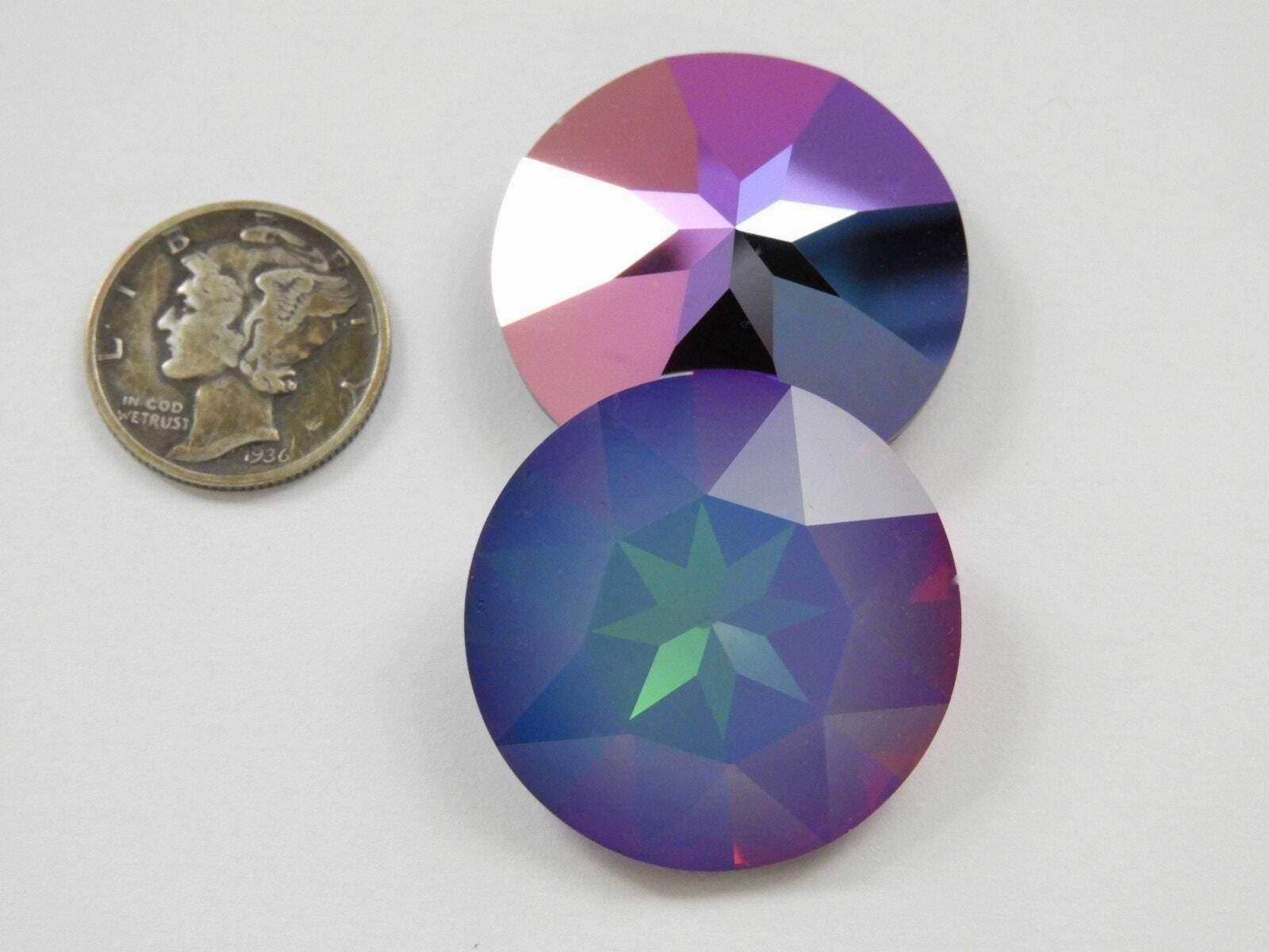 Mystic Moonlight UNF (27mm) Swarovski 1201 Dentelle Rivoli Stone