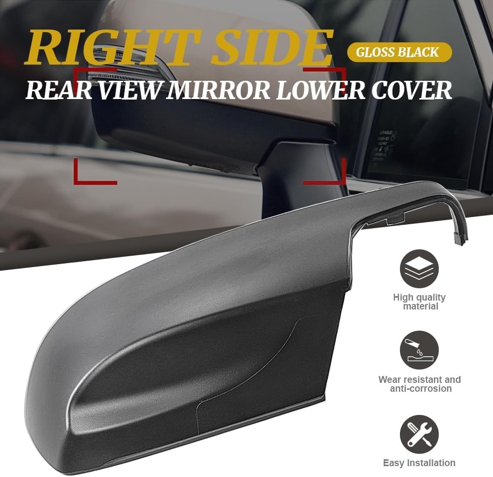 Car Auto Right Side Rearview Mirror Lower Cover Cap Trim for Subaru Crosstrek