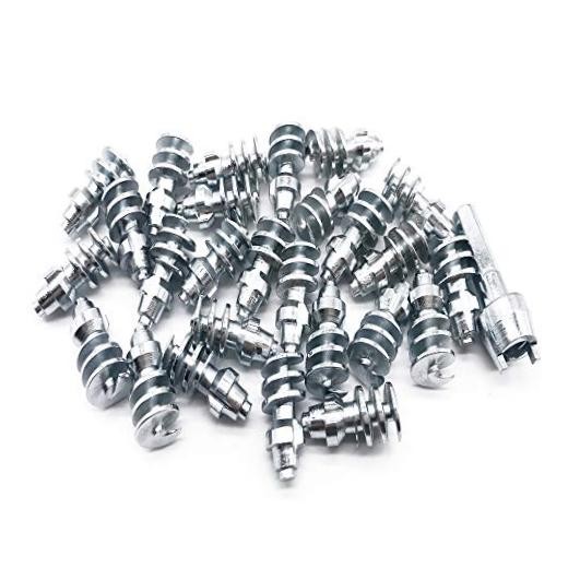100PCS Steel Body MS1911 (11×22.8mm) Screw in Tire Studs