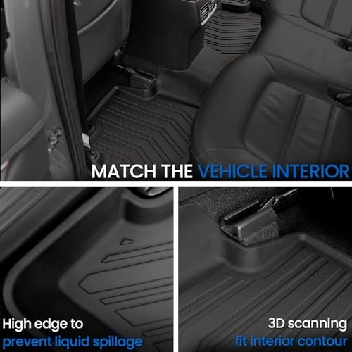 Floor Mats Set for 2017-2025 Mazda CX-5, All Weather For Mazda CX-5 | 2017-2025
