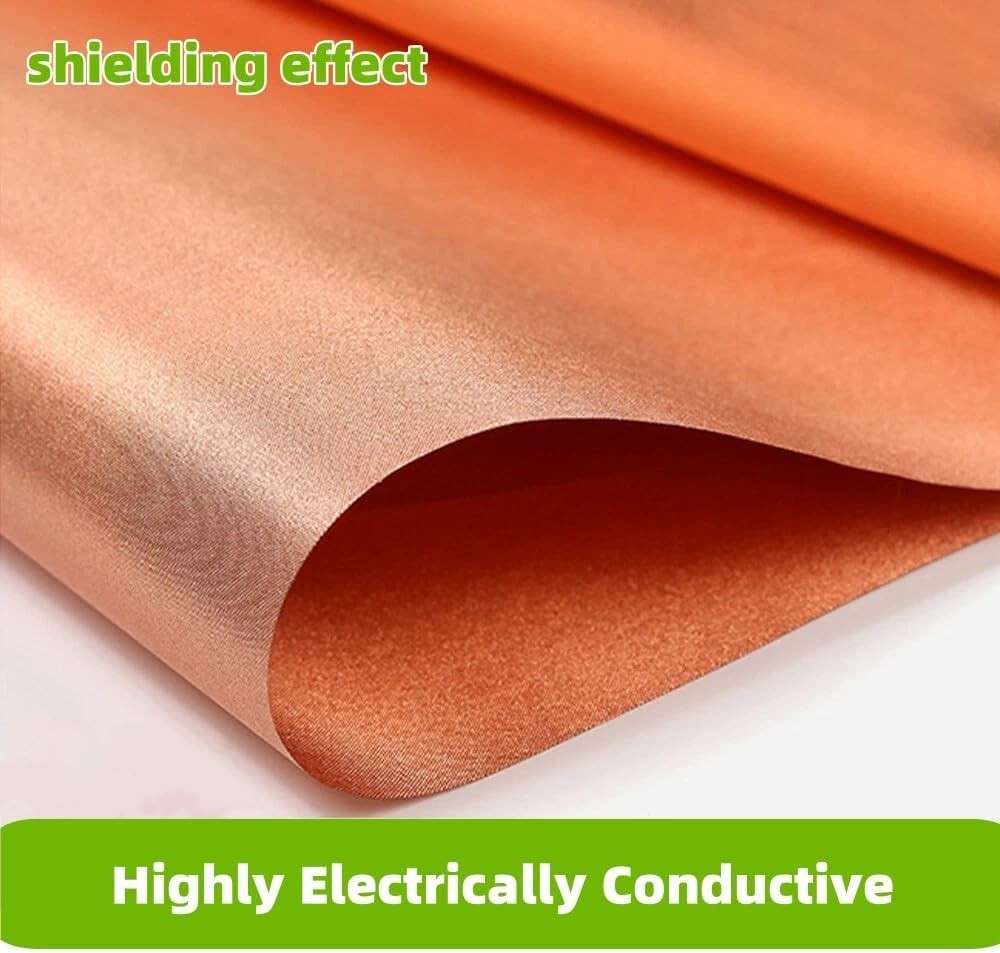 39″x43″ Copper Faraday Fabric Cloth – Shield from Harmful Signals Effectively