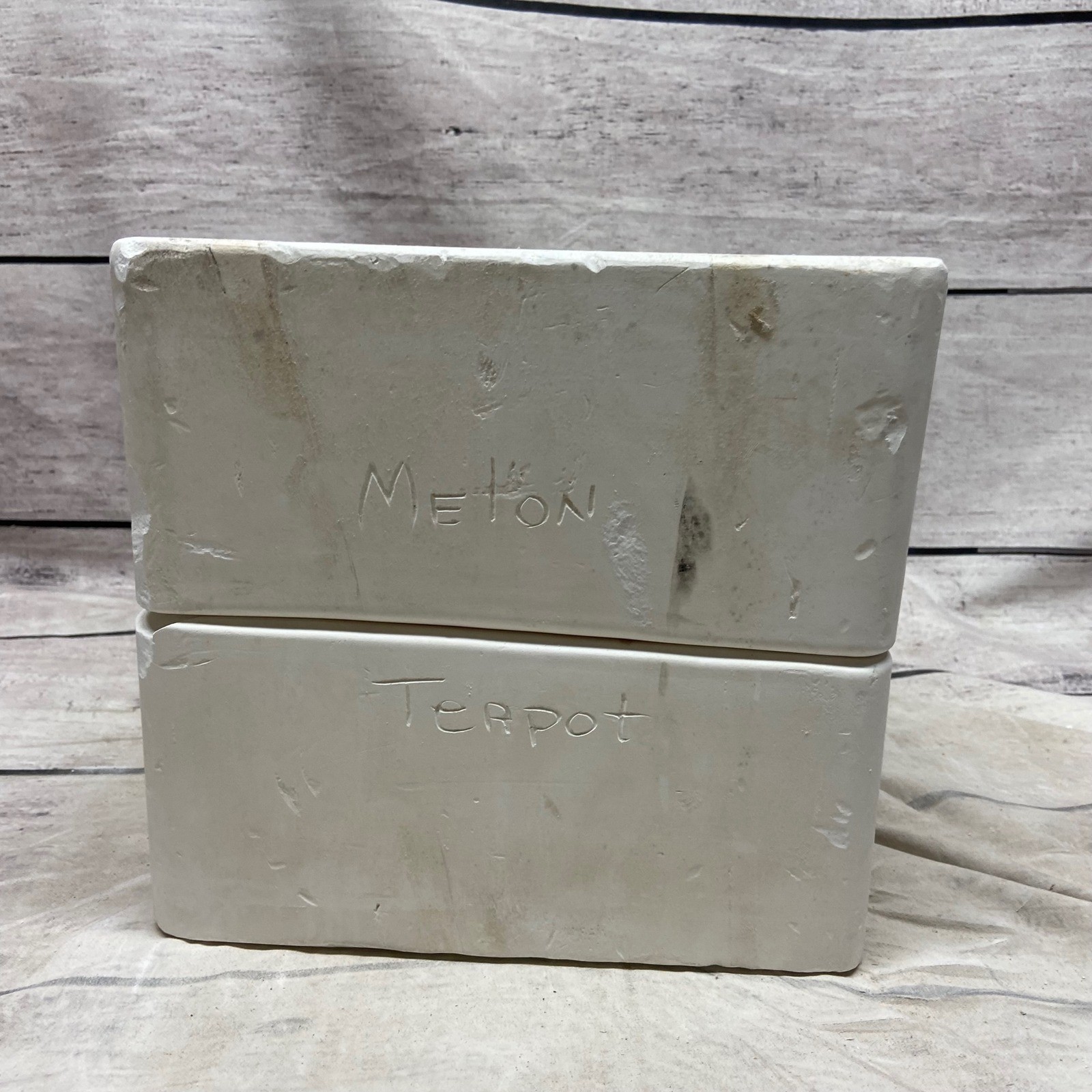 Macky Molds 5025 Melon Teapot Ceramic Slip Casting Mold Vintage