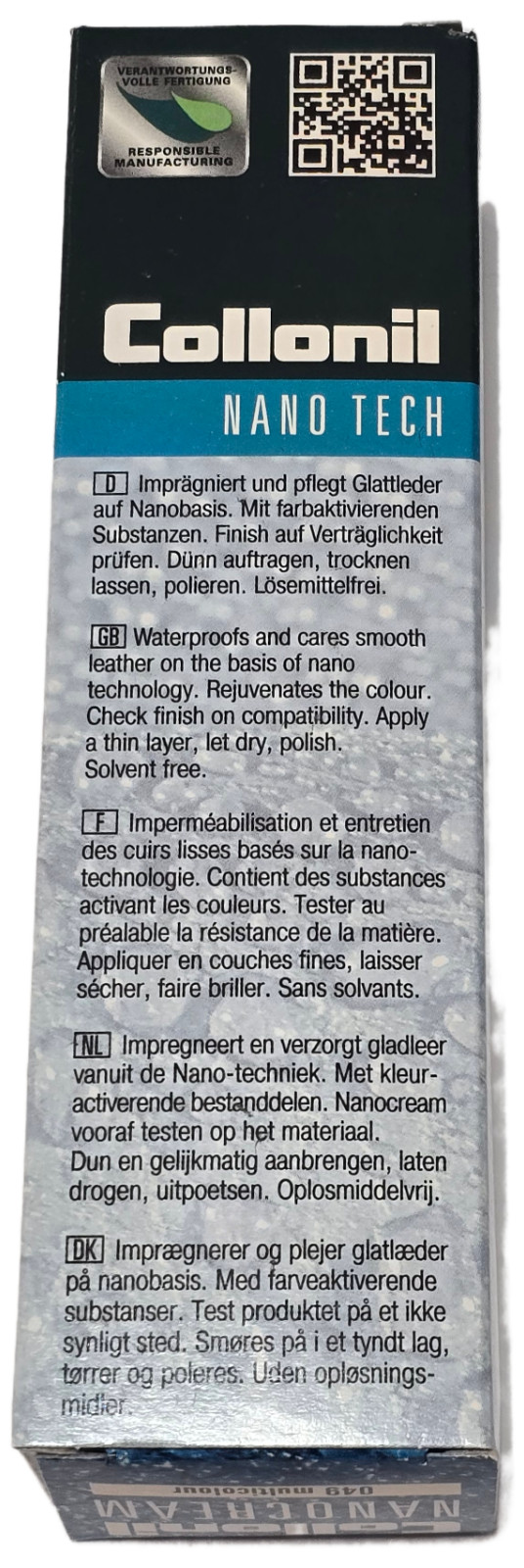 Collonil Nano Tech Cream Innovative Leather Waterproofing and Care 50ml
