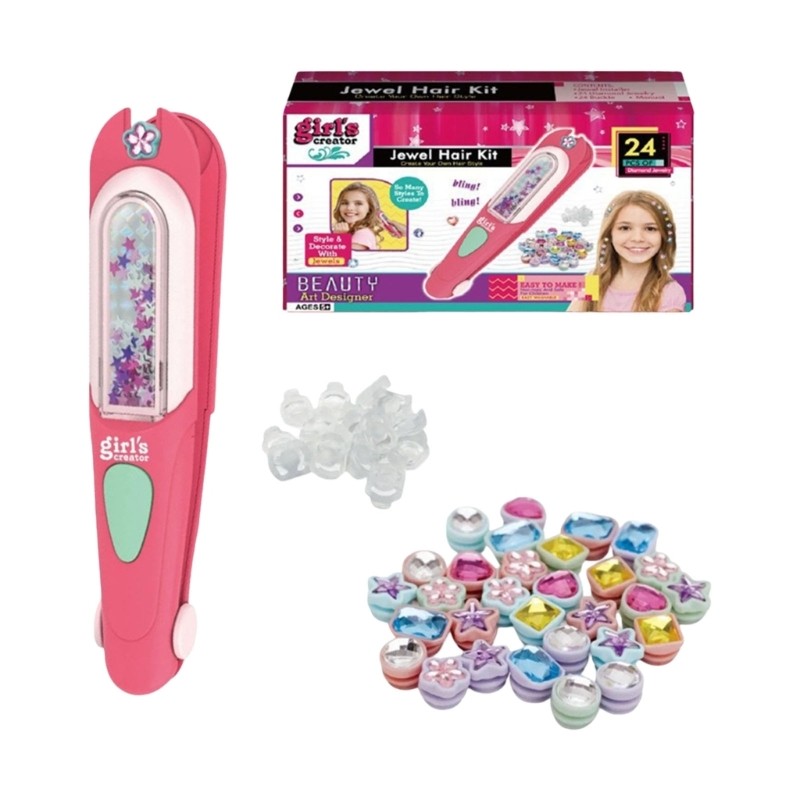 Creative Jewelry Hair Craft Kits For Children Birthday Party Gathering Activity