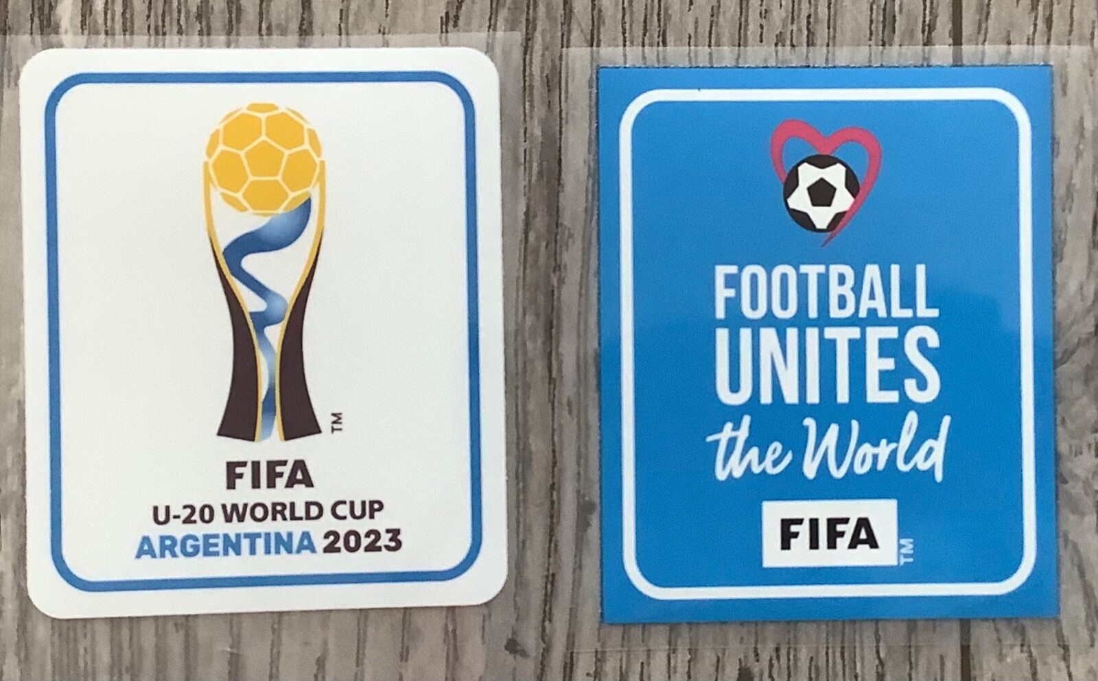 FIFA U-20 World Cup Argentina 2023 Patch Set Under20 Repro for Shirt Jersey