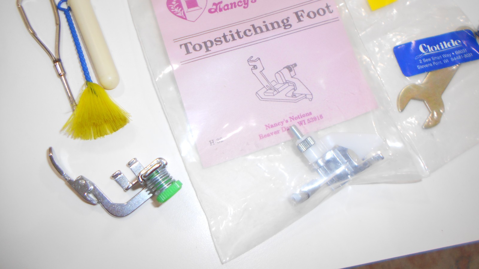 Bulk Lot Collection Sewing Machine Tools- Attachment Feet- Etc. UNKNOWN BRANDS