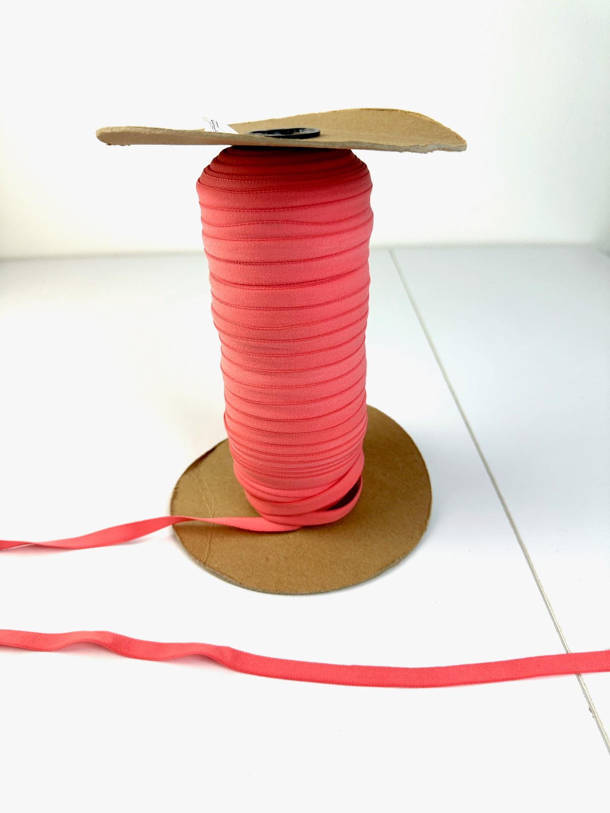 Fold over Elastic Spool Pink 3/8″ W
