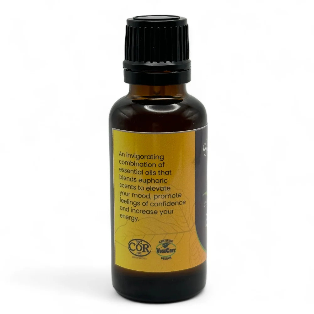 Elevate – Organic Essential Oil Blend (Energizing, Uplifting)