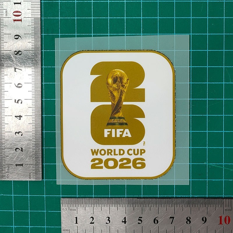 2026 FIFA World Cup Mexico USA Canada PVC Patch Badge Set 4Pack For Fans Gift US