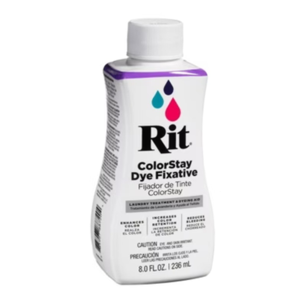 Rit 8oz ColorStay Dye Fixative: Low-Odor, Non-Toxic Liquid for Textiles