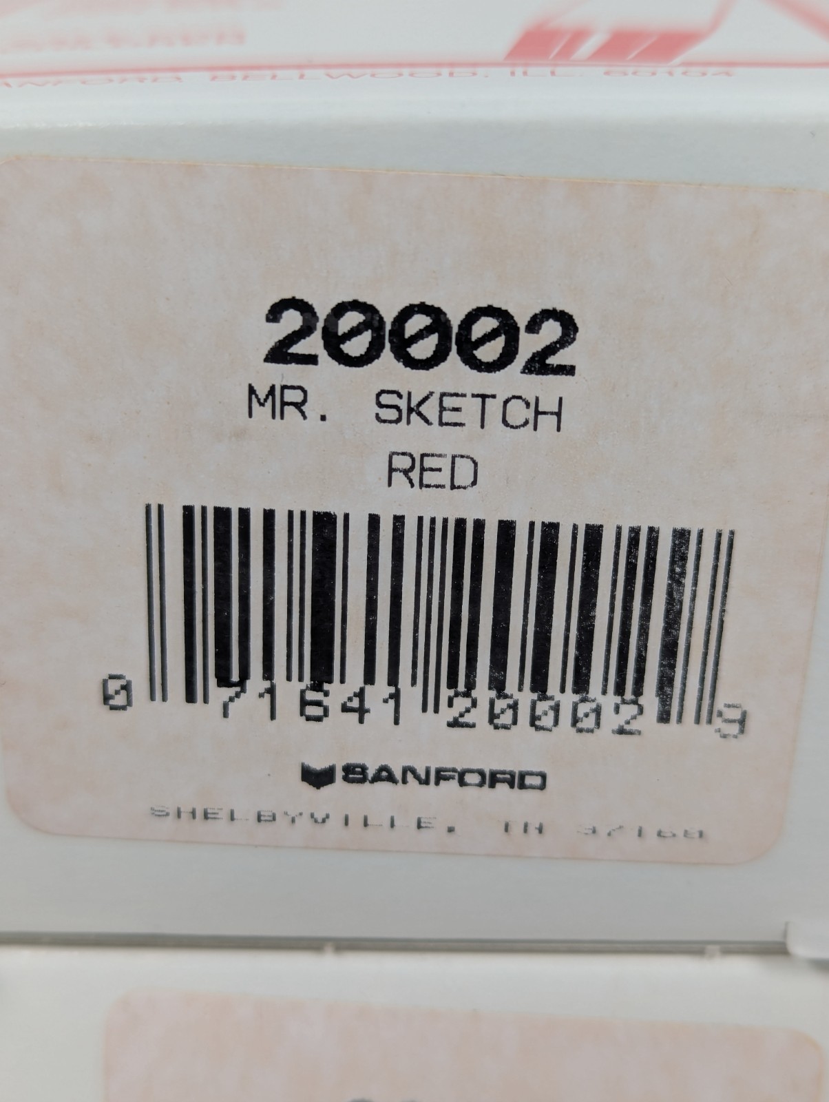 Vintage Red Sanford Mr Sketch – Scented Water Color NonToxic Markers – 24 Pack