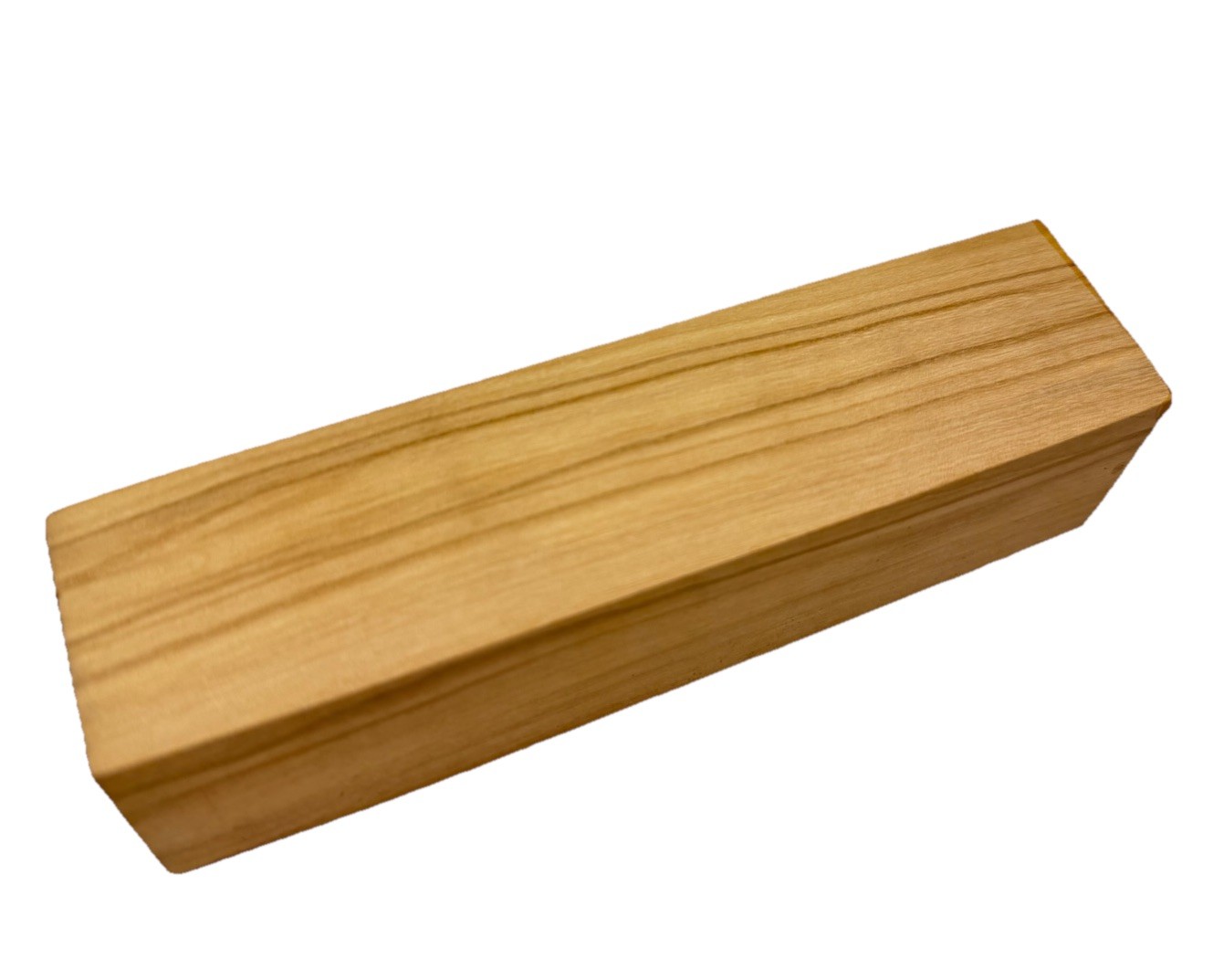 Wild Olivewood blank 1-3/8″ x 1-3/8″ x 6″ dried (n73) See Description