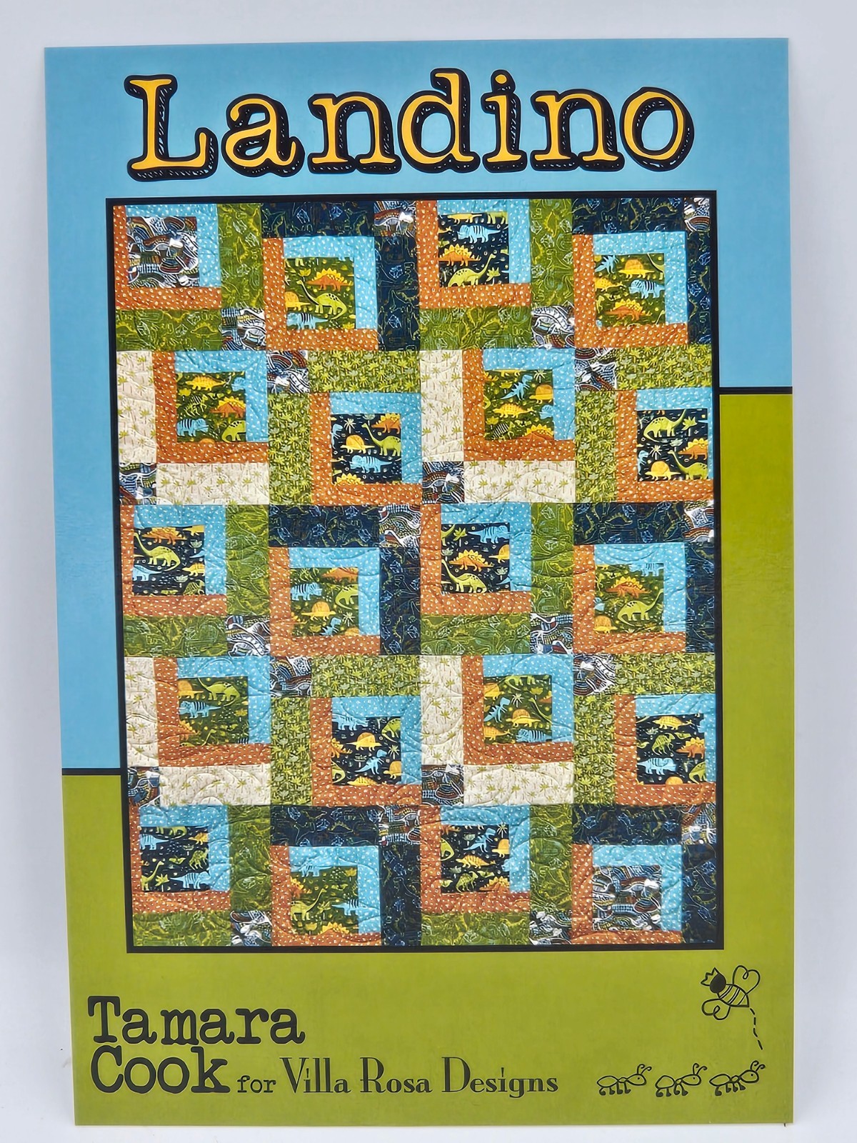 LANDINO Quilt Pattern by Tamara Cook for Villa Rosa Designs Fat Quarter Friendly