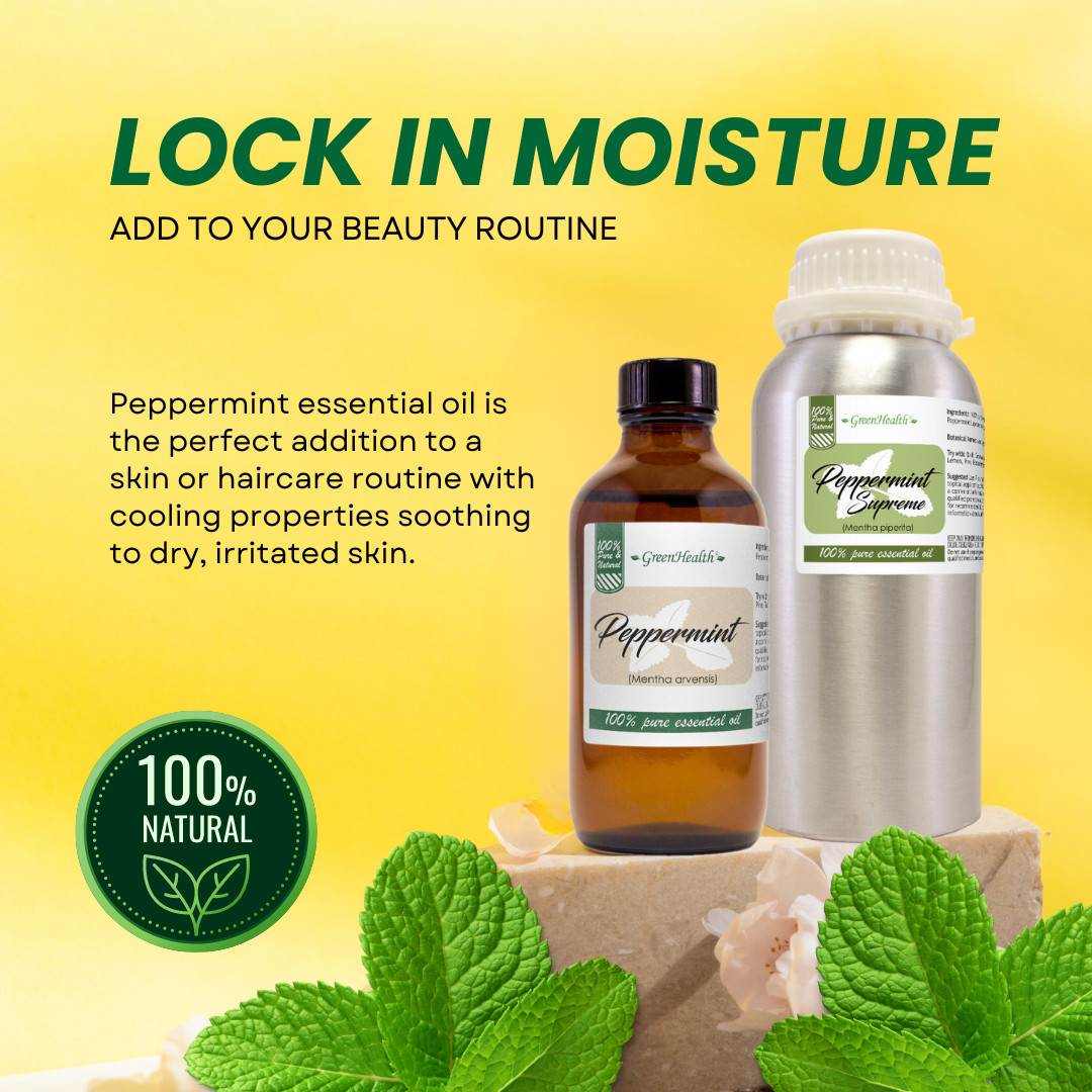 Peppermint Essential Oil (Mentha piperita) 5ml-1gallon Free Shipping