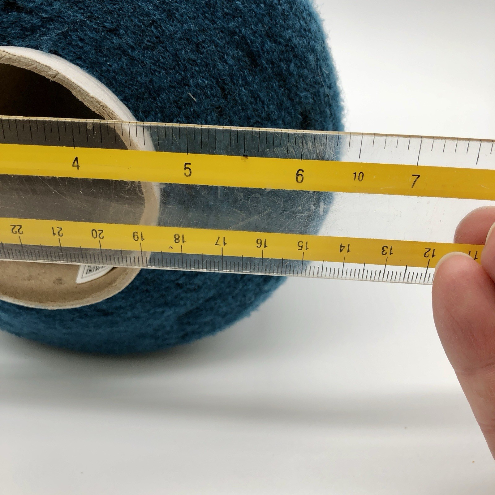 CONE YARN 67% Wool 33% Nylon Sock Yarn Super-fine Blue-Green 1# 11oz